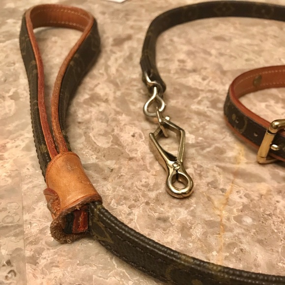 ❌sold❌ouis Vuitton Dog Collar & Leash - Picture 5 of 8